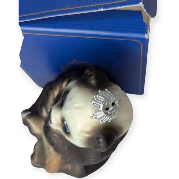 Lauscha Glas Creation Original Blown Glass Panda Bear Christmas Ornament w/Box - Picture 9 of 13